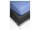 Irisette Frottier-Stretch Spannbetttuch Orion 0009 d-blau 100 x 200 cm + 100x200 cm