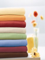 Irisette Frottier-Stretch Spannbetttuch Orion 0009 d-blau 120 x 200 cm + 120x200 cm