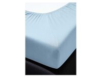 Irisette Frottier-Stretch Spannbetttuch Orion 0009 bleu 150 x 200 cm + 150x200 cm