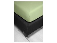 Irisette Frottier-Stretch Spannbetttuch Orion 0009 lind 120 x 200 cm + 120x200 cm