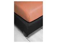 Irisette Frottier-Stretch Spannbetttuch Orion 0009 kupfer 150 x 200 cm + 150x200 cm