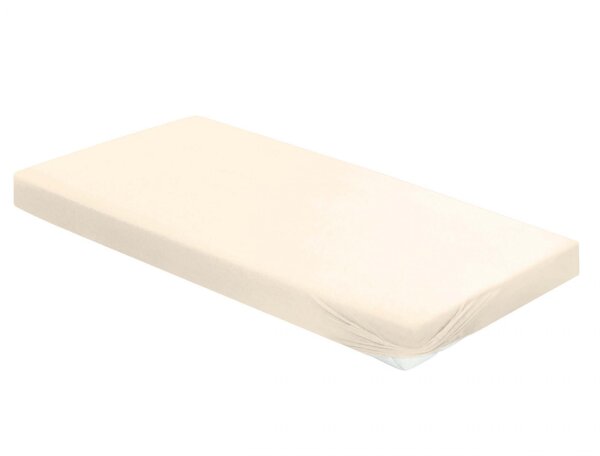 Irisette Frottier-Stretch Spannbetttuch Orion 0009 natur 150 x 200 cm + 150x200 cm