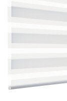 Gardinia Doppelrollo mit Kassette weiß 100 x 160 cm