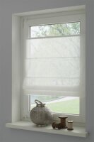 Gardinia EASYFIX Raffrollo mit 2 Bedienschienen weiß 50 x 140 cm