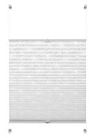 Gardinia EASYFIX Plissee Ausbrenner-Stoff mit 2...