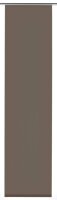Gardinia Flächenvorhang Stoff Entry braun 60 x 245 cm