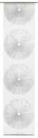 Gardinia Flächenvorhang Stoff waschbar 118 Tree weiß/grau 60 x 245 cm