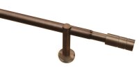 Gardinia Zylinder 1-Lauf Ø 22/25 mm bronze 100-190 cm