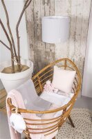 Koeka Decke Elba Plüsch 100 X 150 soft mint/white
