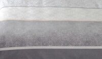 Janine Feinbiber Bettwäsche 2 teilig Bettbezug 155 x 220 cm Kopfkissenbezug 80 x 80 cm Davos 65016-08 silber sand
