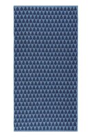 Optidream Handtuch 50 x 100 cm Triangle blau