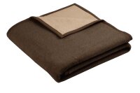 Biederlack uni Wolldecke Kuscheldecke Wohndecke 150 x 200...