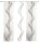 Home Wohnideen Schiebevorhangset Voile Scherli Welle 6er Set 6 x 245 x 60 cm Braun transparent