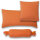 Estella Fein Jersey Kissenhülle 80 x 80 cm Atelier Jersey-Kissen terracotta