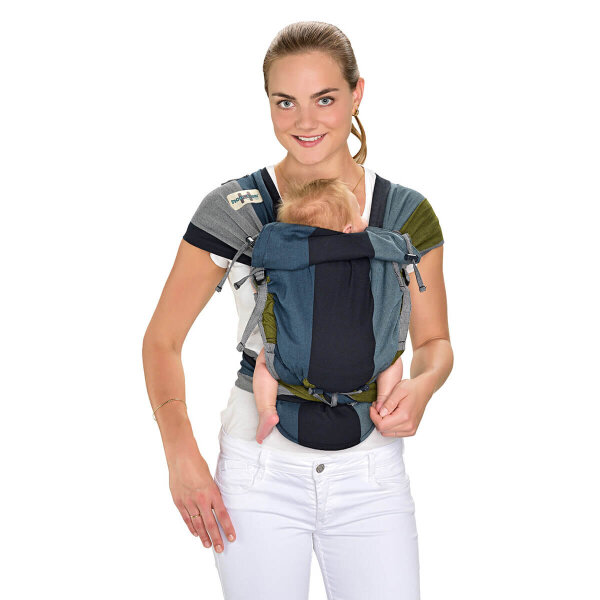 Hoppediz Hop-Tye Conversion - Aberdeen Tragehilfe /  Wrap Conversion Streifendesign